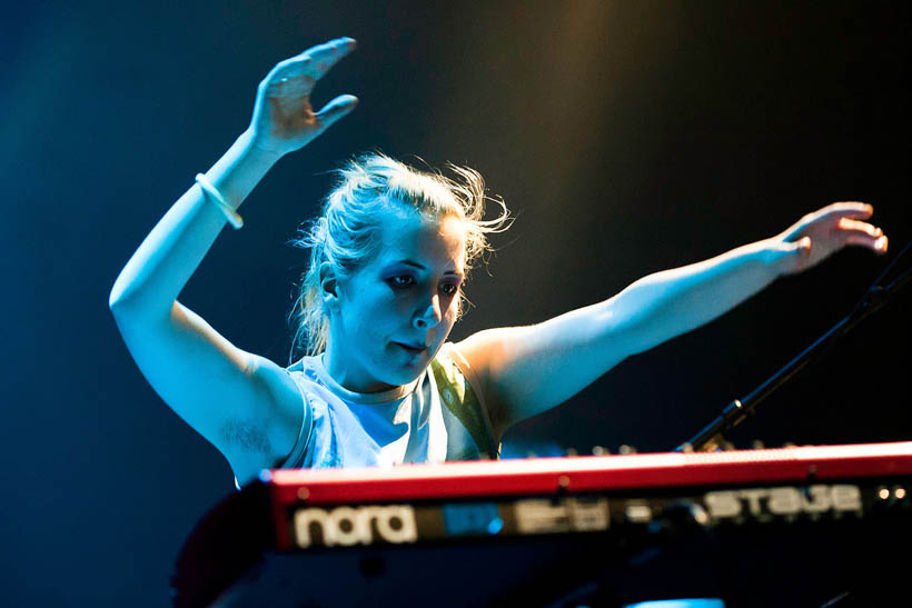 Austra live at the Lotto Arena in Antwerp, Belgium on 21 November 2012