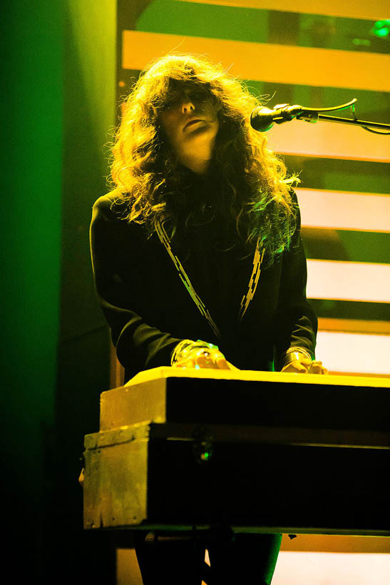 Beach House live at the Ancienne Belgique in Brussels, Belgium on 18 November 2012