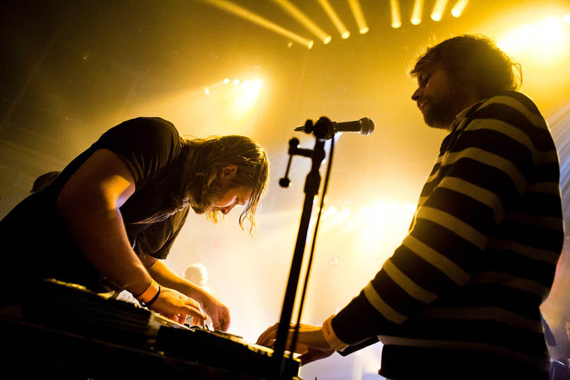 Casiokids live in de Rotonde in de Botanique in Brussel, België op 15 november 2011