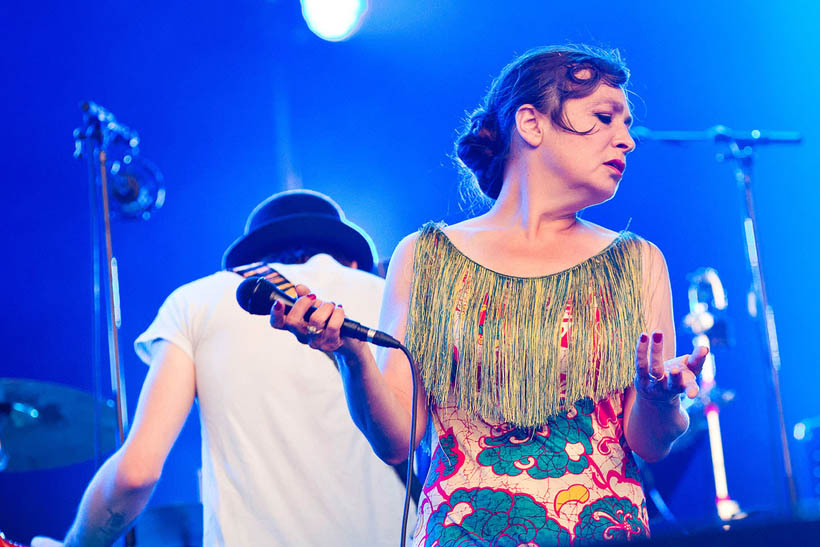 Catherine Ringer live op Brussels Summer Festival in België op 12 augustus 2012