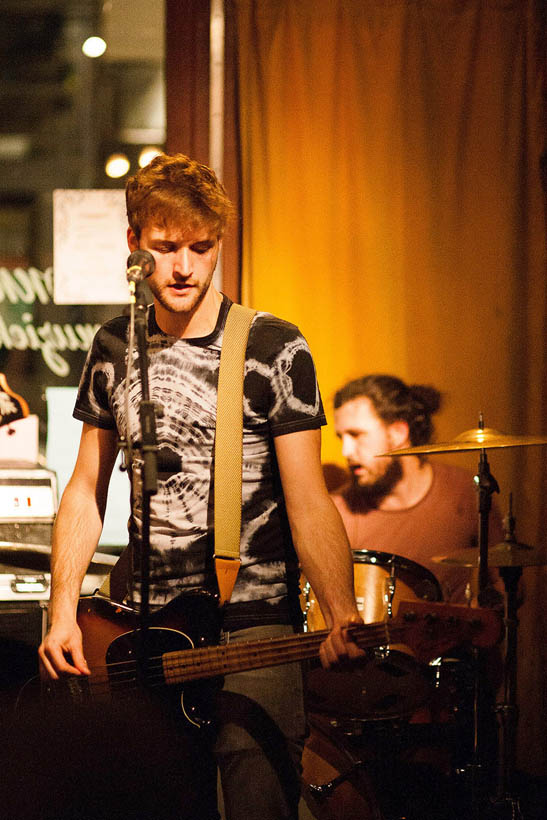 Dvkes live at the Bonnefooi in Brussels, Belgium on 19 September 2013