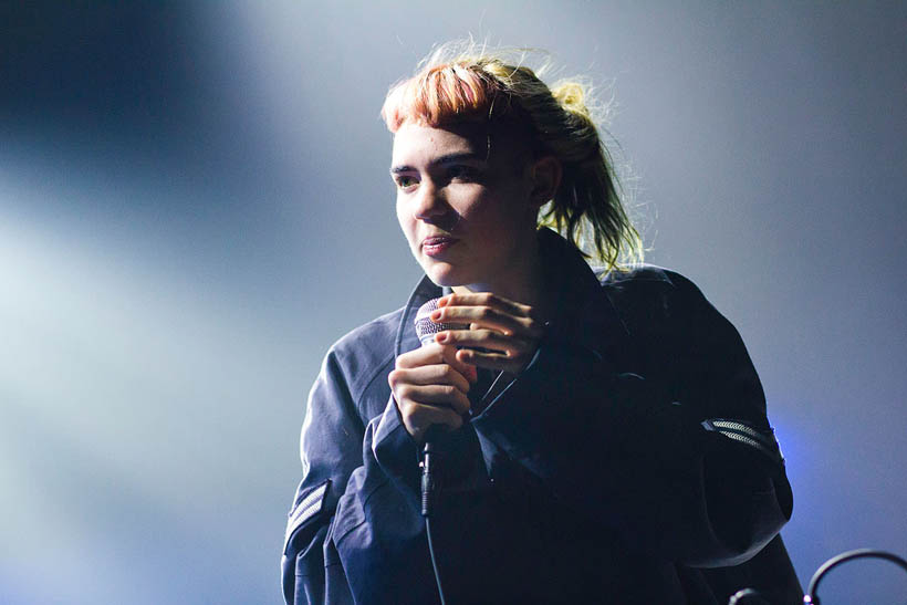 Grimes live at Les Nuits Botanique in Brussels, Belgium on 17 May 2012