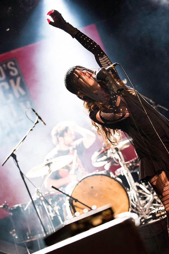 Hazy Hands live in TRIX in Antwerp, België op 2 maart 2014
