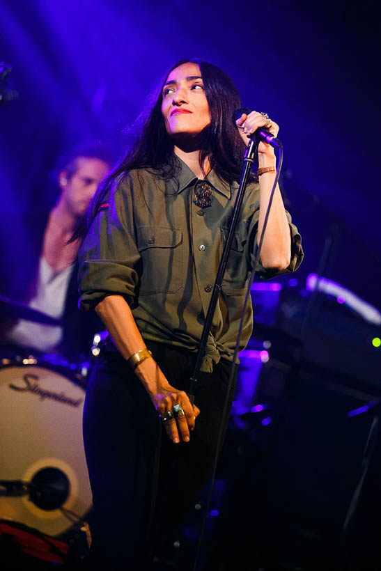 Hindi Zahra live op Les Nuits Botanique in Brussel, België op 14 mei 2015