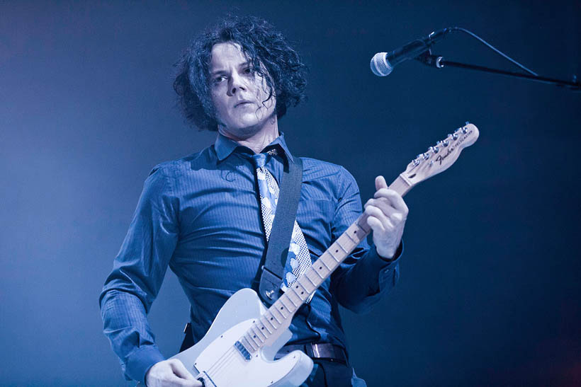 Jack White live at the Lotto Arena in Antwerp, Belgium on 6 September 2012