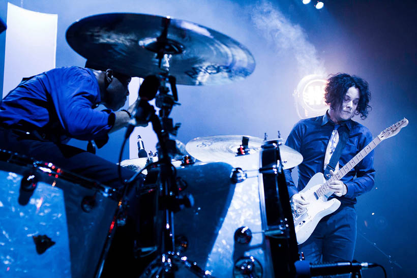 Jack White live in de Lotto Arena in Antwerp, België op 6 september 2012
