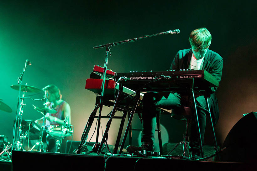 James Blake live op Rock Werchter Festival in België op 6 juli 2013