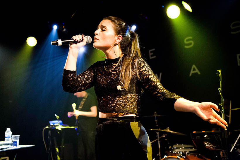 Jessie Ware live in de ABClub in the Ancienne Belgique in Brussel, België op 24 november 2012