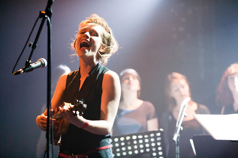 Lisa Van Der Aa live op Les Nuits Botanique in Brussel, België op 8 mei 2013