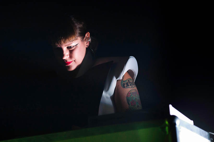 Miss Kittin live at Les Nuits Botanique in Brussels, Belgium on 3 May 2013