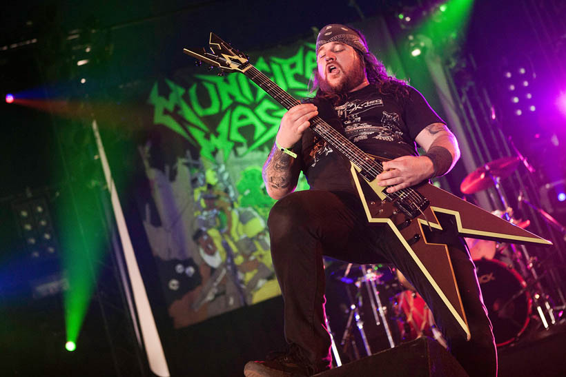 Municipal Waste live at Dour Festival in Belgium on 13 July 2012