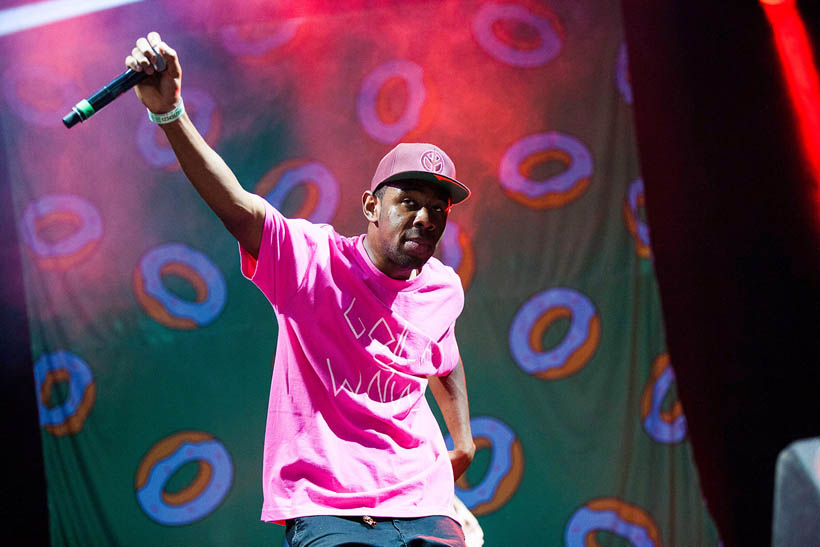 Odd Future live at Rock Werchter Festival in Belgium on 6 July 2013