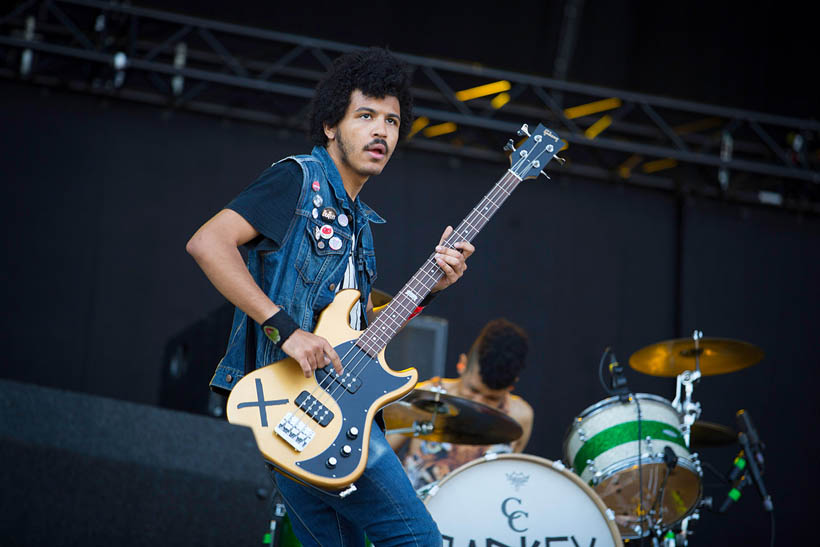 Radkey live op Rock Werchter Festival in België op 3 juli 2014