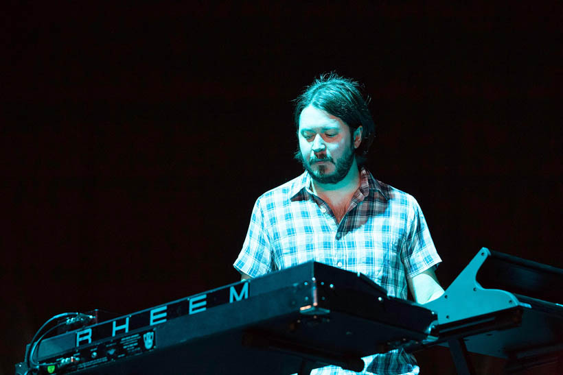The Black Angels live at Rock Werchter Festival in Belgium on 4 July 2013