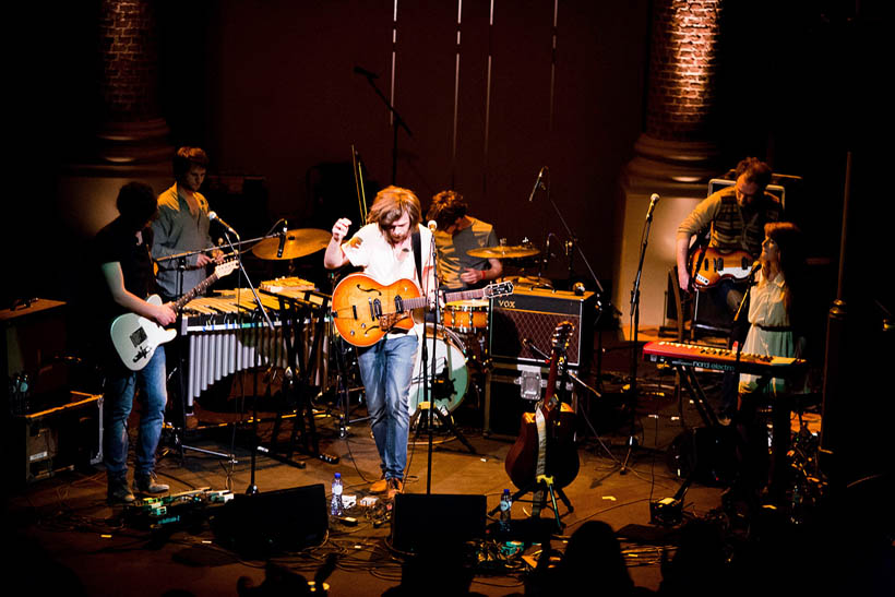 The Feather live op Les Nuits Botanique in Brussel, België op 8 mei 2013