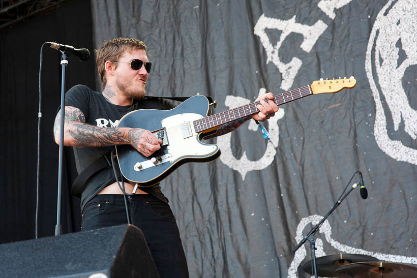 The Gaslight Anthem live at Rock-A-Field in Roeser, Luxemburg on 26 June 2011