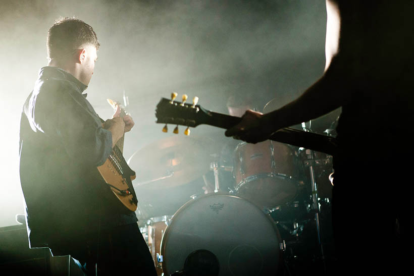 The Maccabees live at the Orangerie at the Botanique in Brussels, Belgium on 9 February 2012