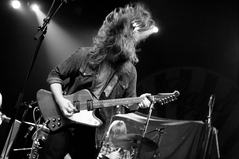 The Sheepdogs live at the Ancienne Belgique in Brussels, Belgium on 3 May 2012