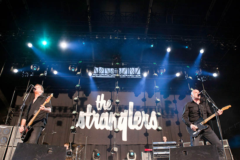 The Stranglers live op Brussels Summer Festival in België op 12 augustus 2012