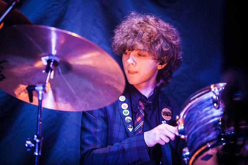 The Strypes live at Forest National in Brussels, Belgium on 9 November 2013