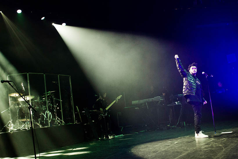 The Weeknd live at Cirque Royal in Brussels, Belgium on 14 March 2013