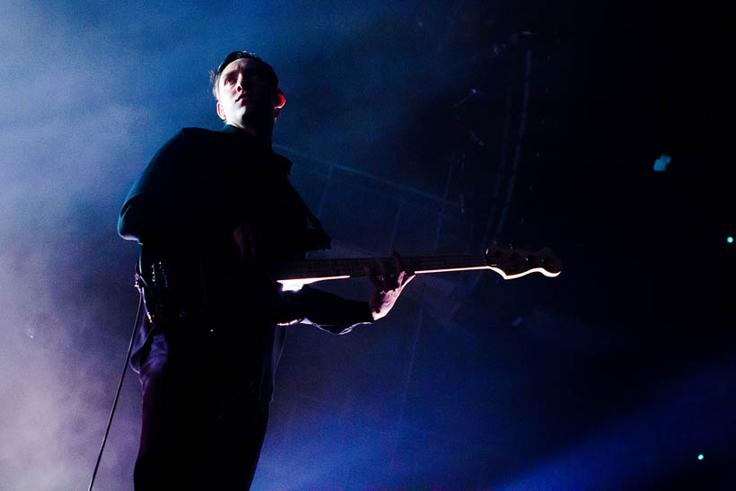 The xx live at the Lotto Arena in Antwerp, Belgium on 21 November 2012
