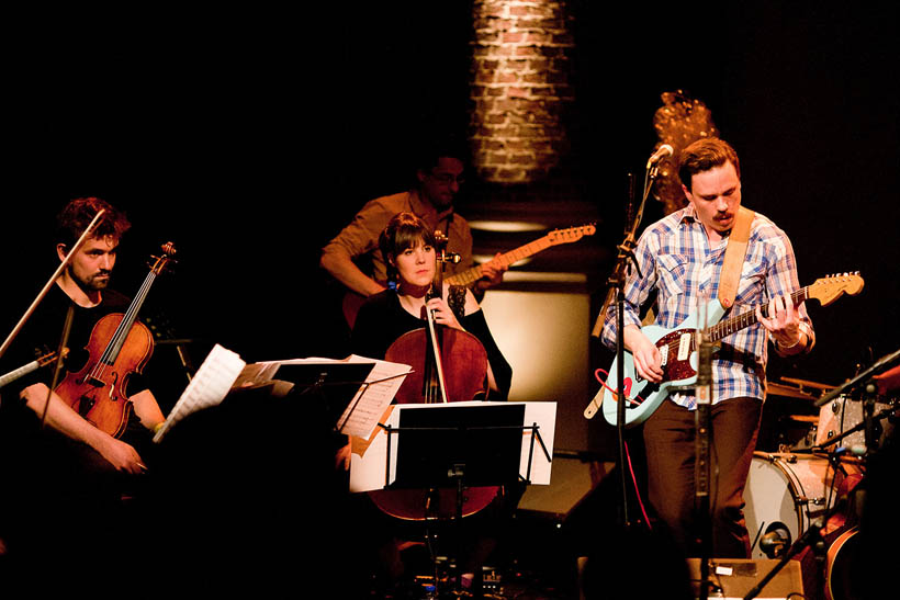 VO & Box Quartet live op Les Nuits Botanique in Brussel, België op 3 mei 2013