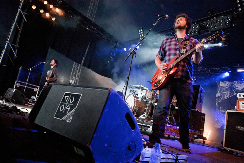 Wallace Vanborn live op Dour Festival in België op 15 juli 2012